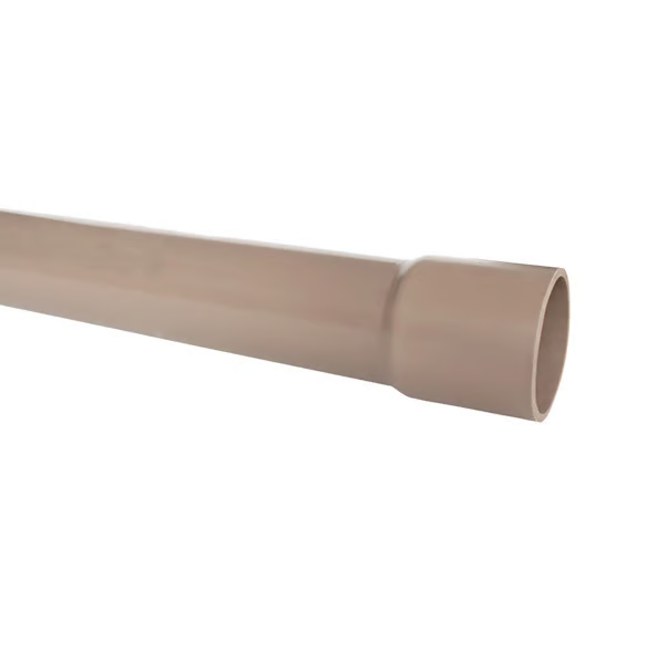 Tubo PVC Soldavel Marrom 40MM 1MT - Tubozan