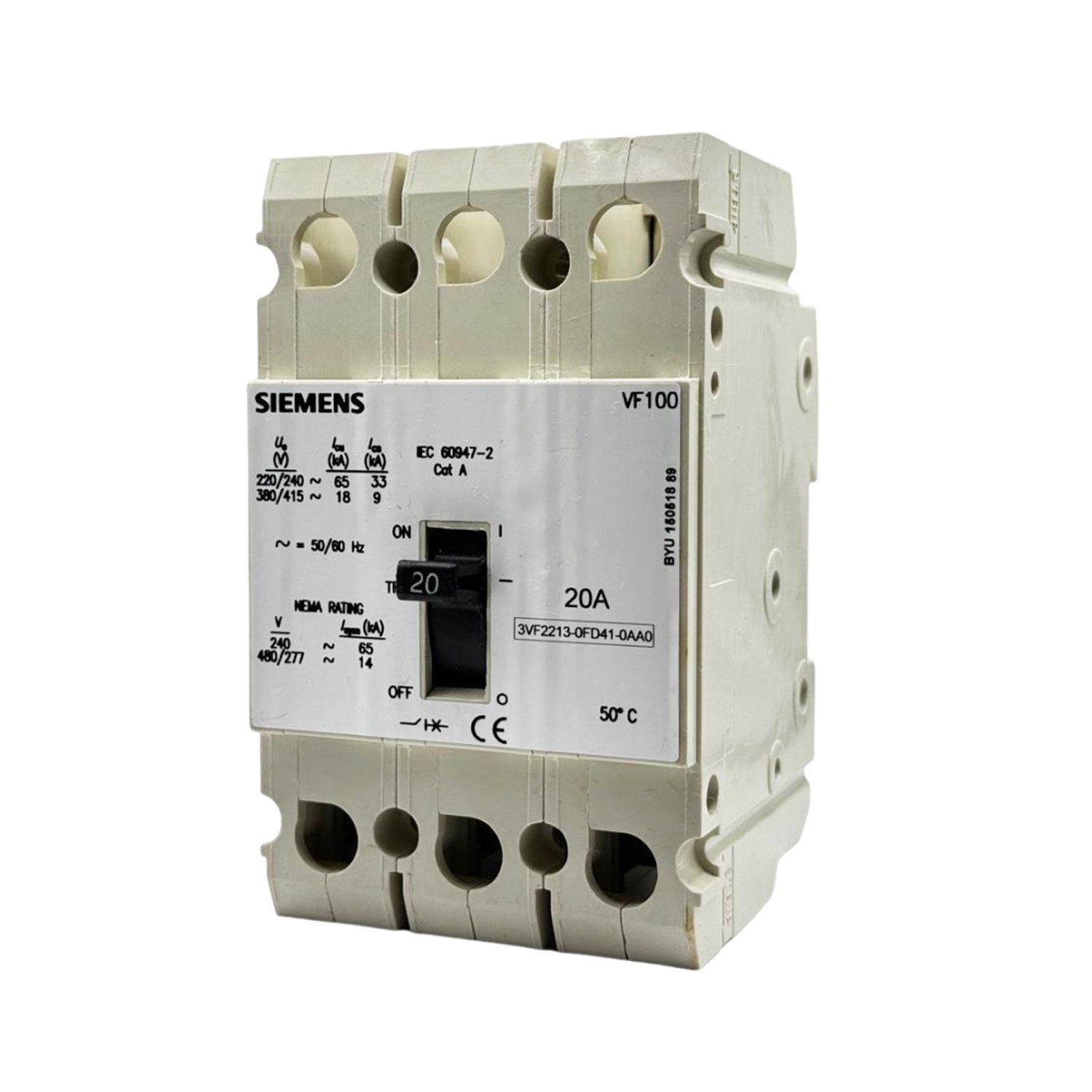 Disjuntor Trip 3X40A 3Vf2213-0Fj41-0Aa0 Siemens - Top Master