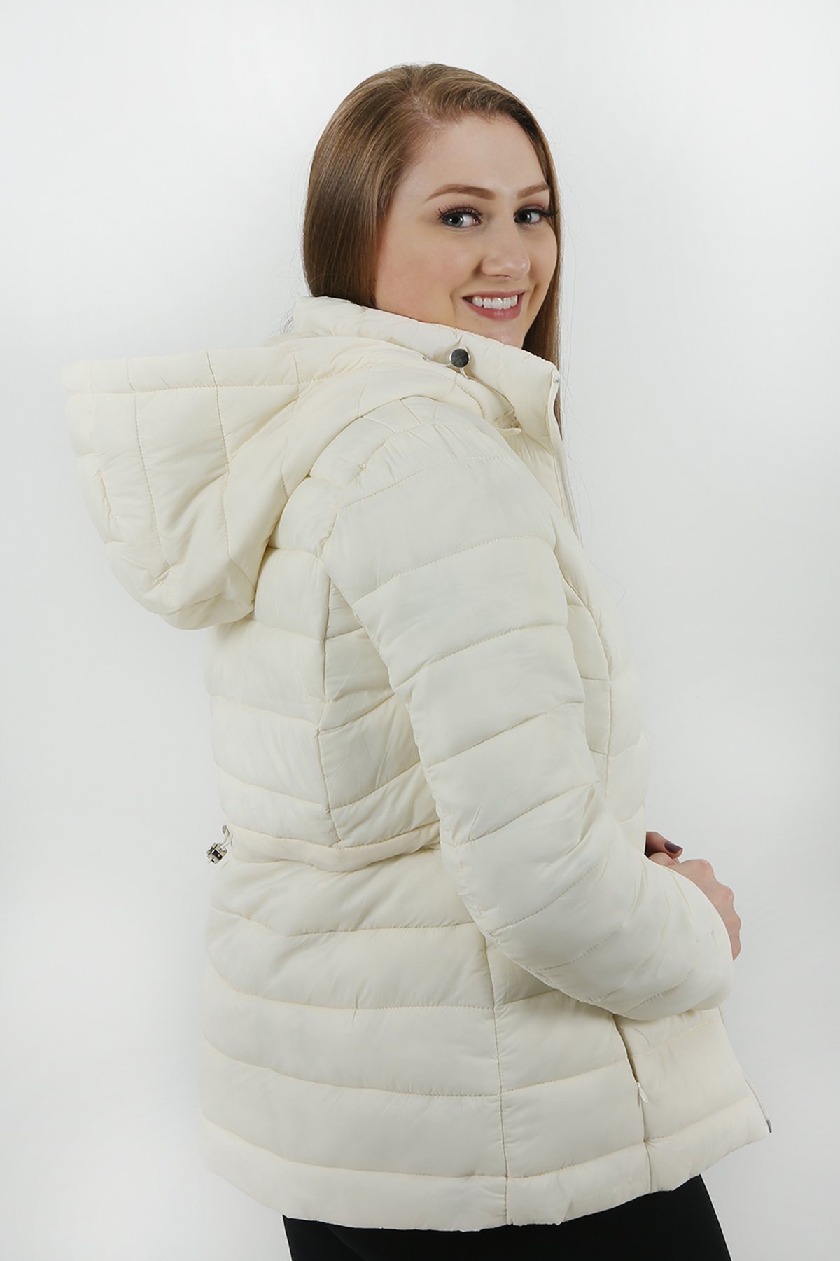 Jaqueta 2024 puffer branca