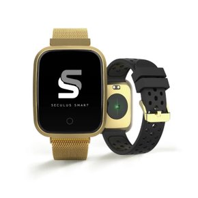 Smartwatch dourado Seculus