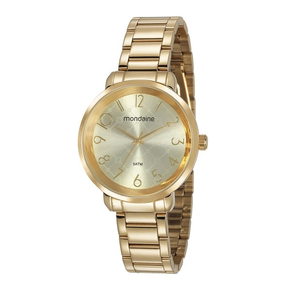 relogio dourado 53657lpmvde1
