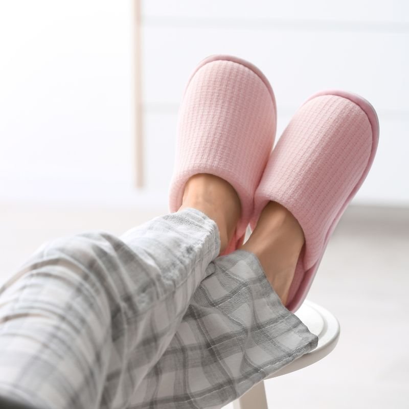 pantufa riace em casa