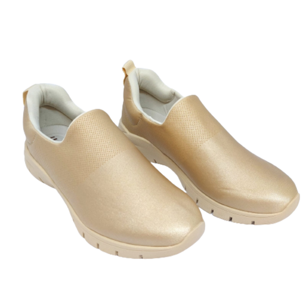 Tênis feminino usaflex bege clearance
