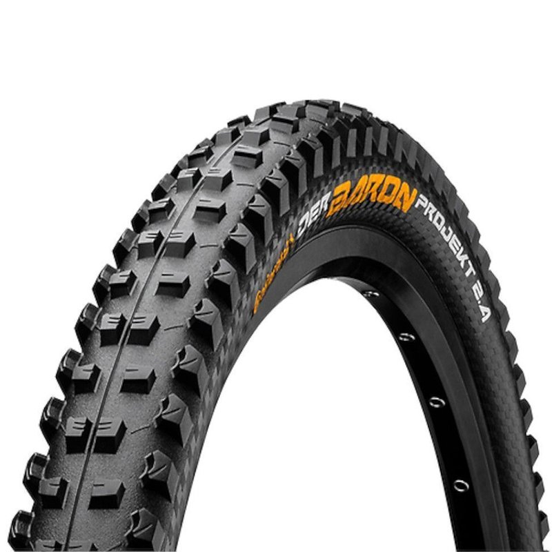 pneu para bicicleta continental der baron projekt protection downhillenduro 275 x 24