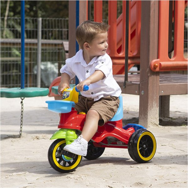 Triciclo infantil com empurrador: Com o melhor preço
