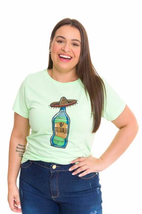 T-shirt Feminina Tequila Verde