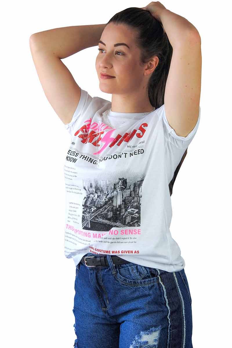 T-shirt Feminina Básica Candy