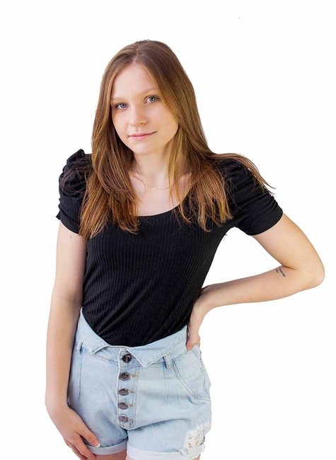 Baby Look Feminina Manga Princesa Preta Baby Look Feminina Manga Princesa Preta