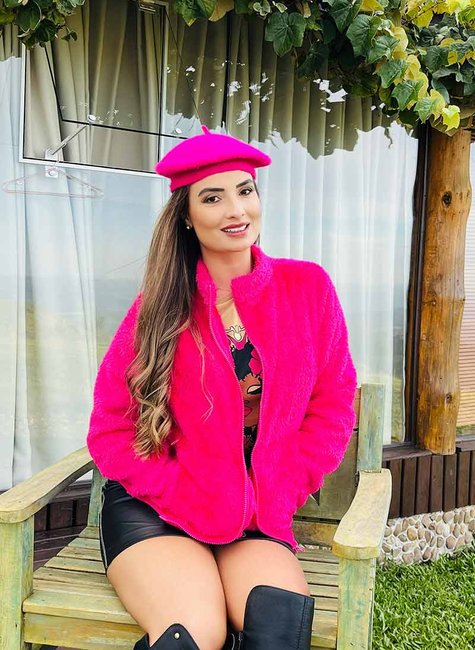 Casaco Teddy Feminino Adulto Pink Casaco Teddy Feminino Adulto Pink