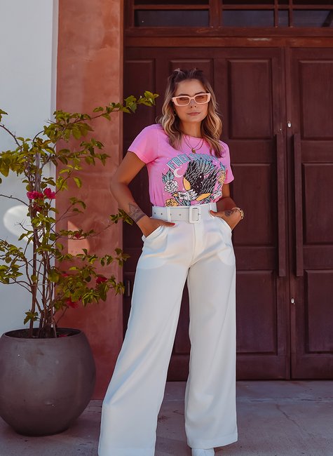 T-shirt Free Spirit Rosa T-shirt Free Spirit Rosa