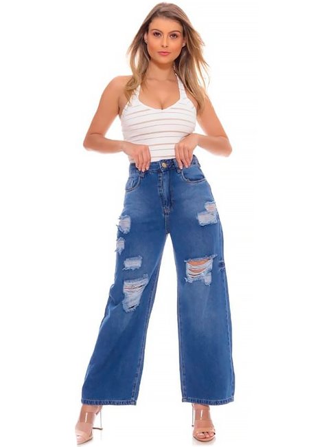 Calça Jeans Feminina Mom Calça Jeans Feminina Mom