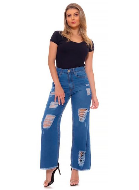 Calça Jeans Feminina Mom Calça Jeans Feminina Mom