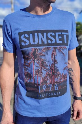 Camiseta Masculina Sunset