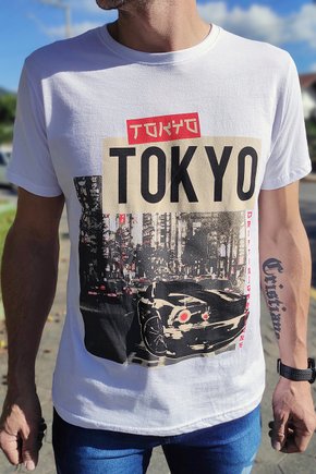 Camiseta Masculina Tokio
