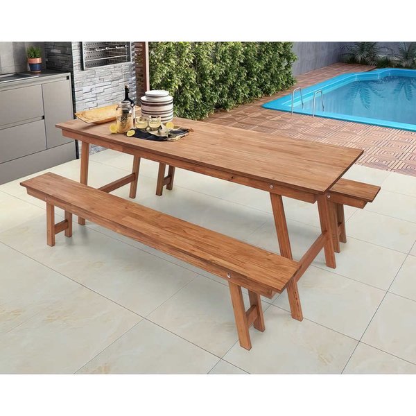 conjunto mesa para churrasco com bancos em madeira macica gigapixel lowres scale 1 00x