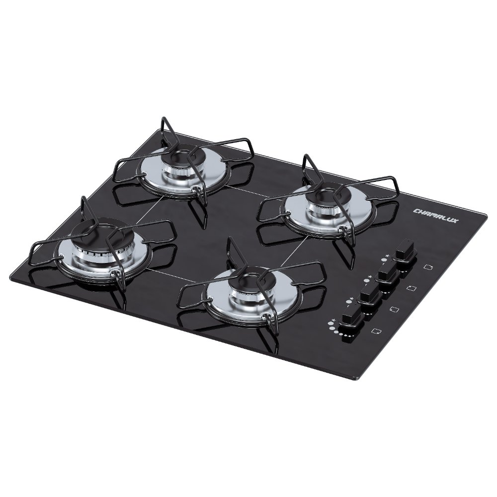 cooktop 4 bocas ultra chama chamalux 6