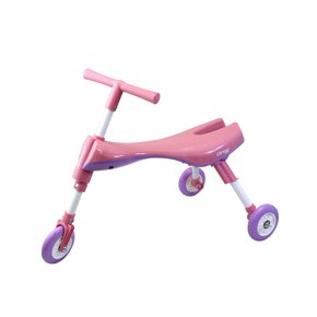 Triciclo Dobrável Rosa/Lilás - Clingo