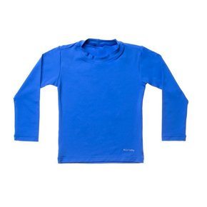 Camisa de Banho Manga Longa Azul Escuro - BupBaby Tamanho:G