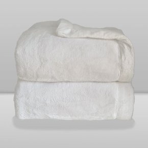Cobertor Infantil 0,90X1,10 Cosy Branco - Laço Bebê