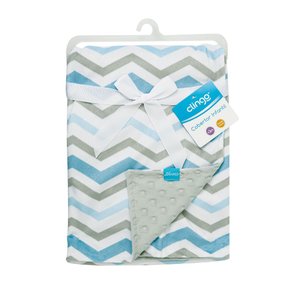 Cobertor Infantil Onda Azul - Clingo