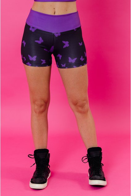 Shorts Fitness Butterfly