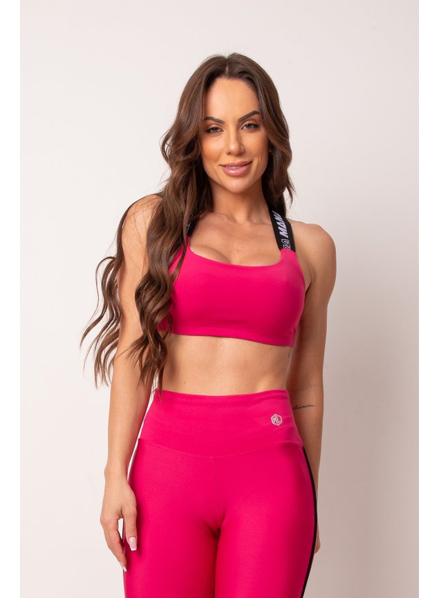 Top Fitness Neon Rosa
