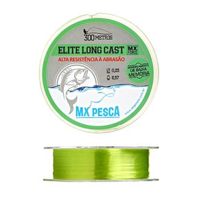 Linha MX Pesca - Elite Long Cast 300m -  Verde