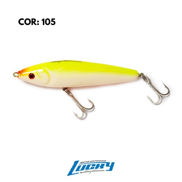 Isca Artificial Pesca Rocket 140 Nelson Nakamura Cor 108 na