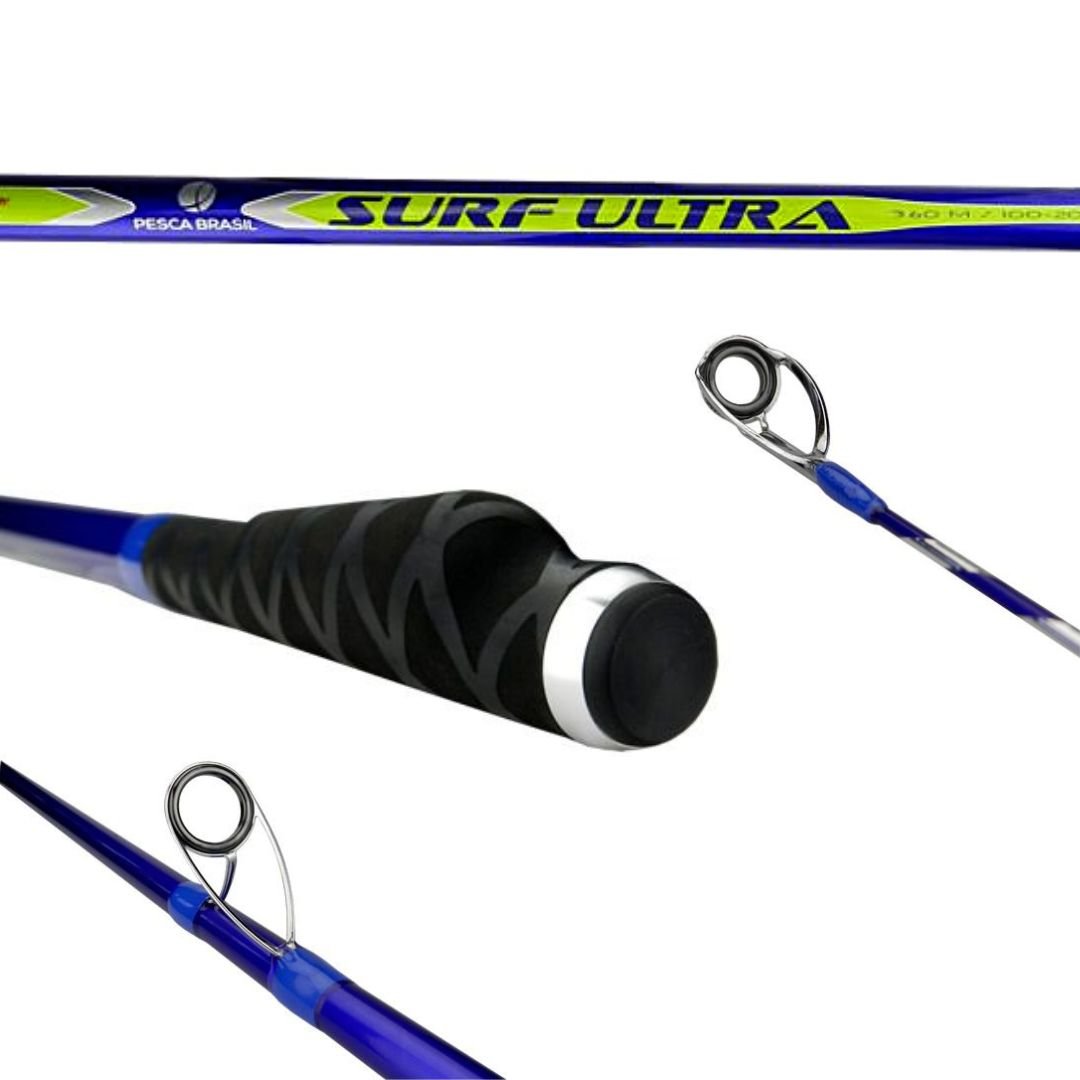 Vara Pesca Brasil Millenium Surf Ultra Vara Pesca Brasil Millenium Surf Ultra
