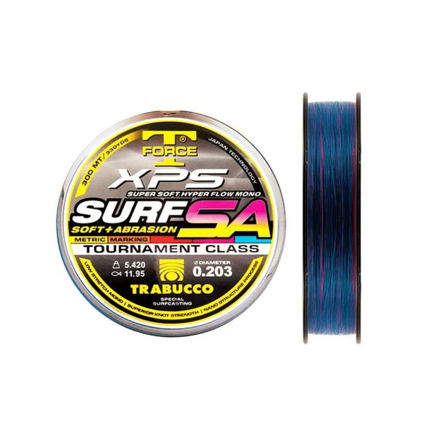 Linha Monofilamento Trabucco - XPS Surf SA - 300mts Linha Monofilamento Trabucco - XPS Surf SA - 300mts