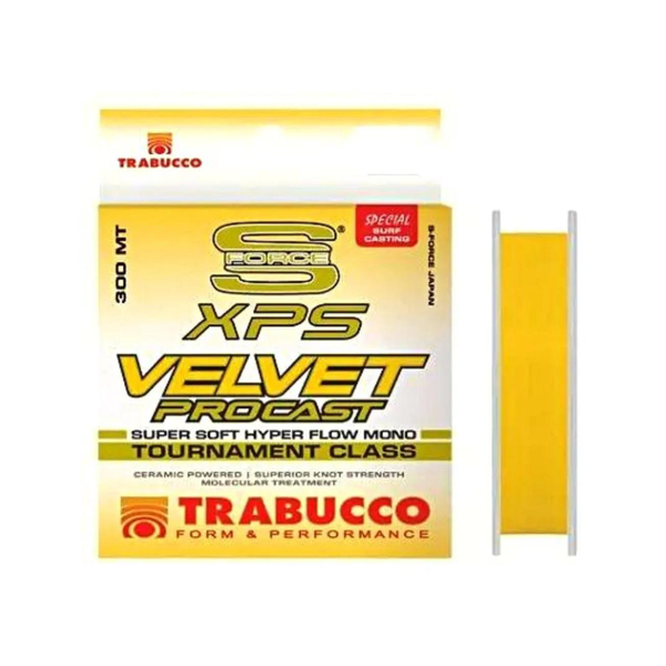 Linha Monofilamento Trabucco - Velvet XPS ProCast - 300mts Linha Monofilamento Trabucco - Velvet XPS ProCast - 300mts