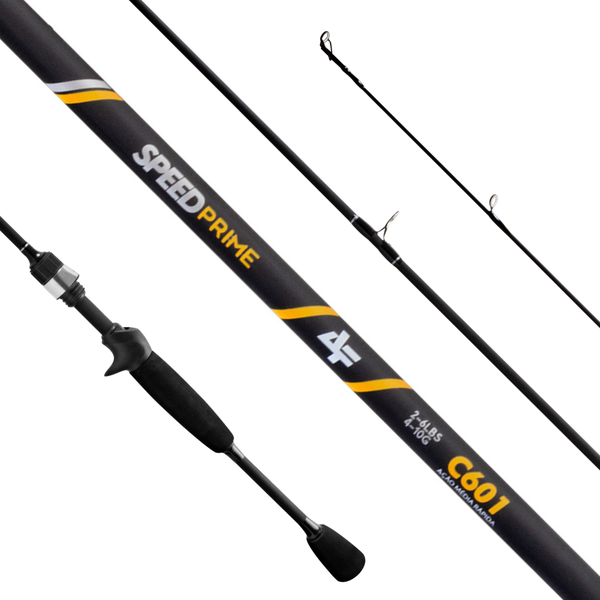 Vara Speed Prime 6' (1,82mt) 6lbs - para Carretilha Vara Speed Prime 6' (1,82mt) 6lbs - para Carretilha