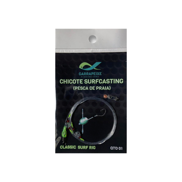 Chicote para 2 Anzóis - Garra Peixe Chicote para 2 Anzóis - Garra Peixe