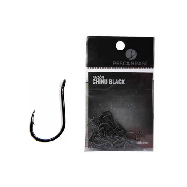 Anzol Chinu Black - Pesca Brasil Anzol Chinu Black - Pesca Brasil
