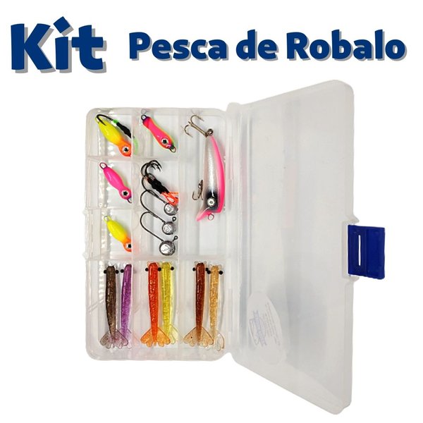 Kit Pesca de Robalo Kit Pesca de Robalo