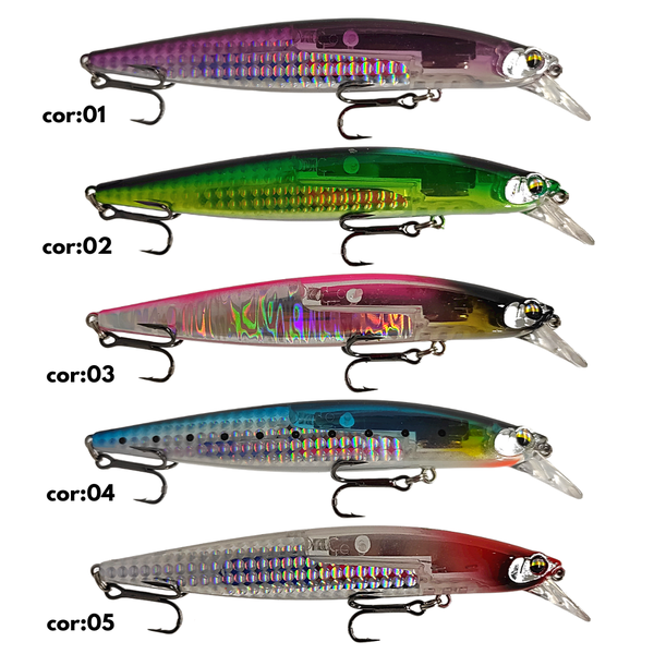 Isca Holo Minnow 130 - Lizard Fishing Isca Holo Minnow 130 - Lizard Fishing