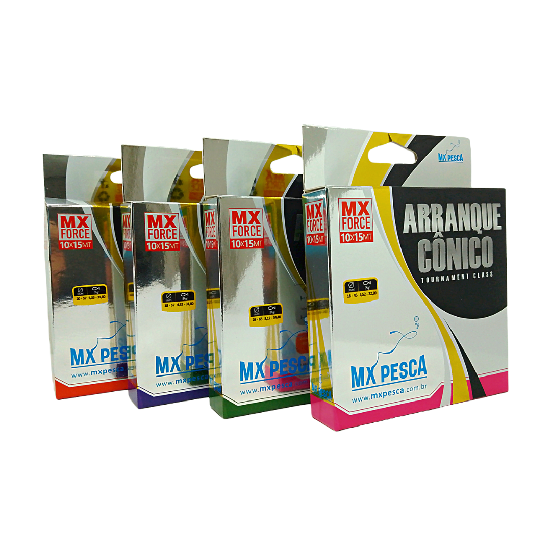 Arranque Cônico MX Force 10x15m - Verde