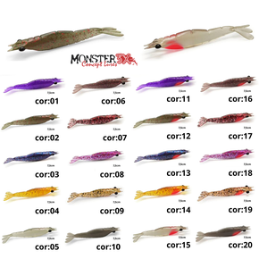 Kit Micro Shad Sashimi 6cm Heckmann - com 16 Itens By Universo Fishing