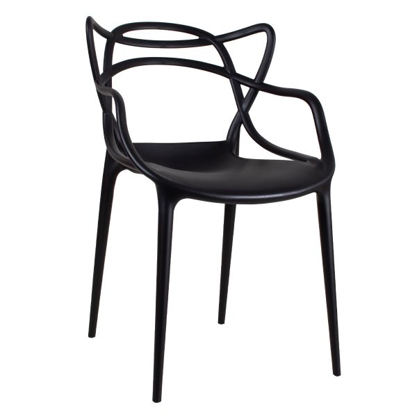 Jogo 4 Cadeiras Para Cozinha Epoxi Preta - Lamar Design - Cadeira para  Cozinha - Magazine Luiza