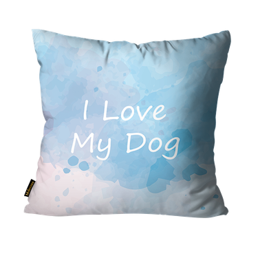 almofada i love my dog azul lac0004 2