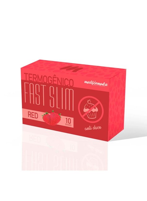 Termogênico Anti-Doces Fast Slim Red 20 Doses - Medfórmula
