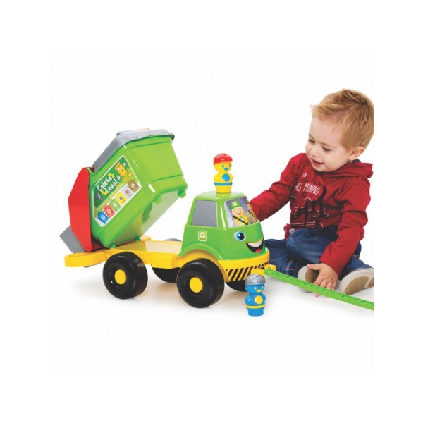 Brinquedo Infantil Caminhão Bombeiro Grande - Com Som - Mercotoys - Caixa