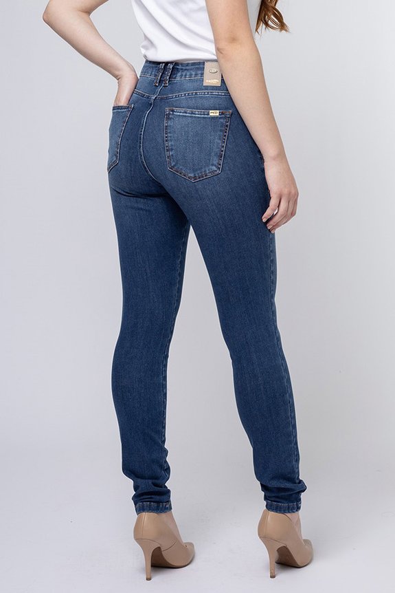 Calça Jeans Feminina Skinny Boss Super Stretch 360 Calça Jeans Feminina Skinny Boss Super Stretch 360