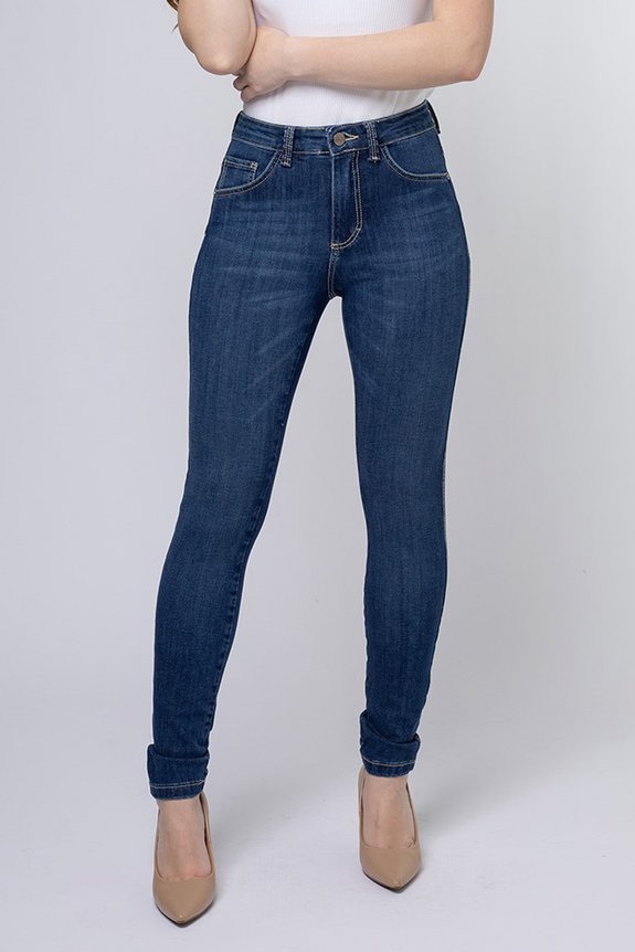 Calça Jeans Feminina Skinny Super Stretch 360 Calça Jeans Feminina Skinny Super Stretch 360