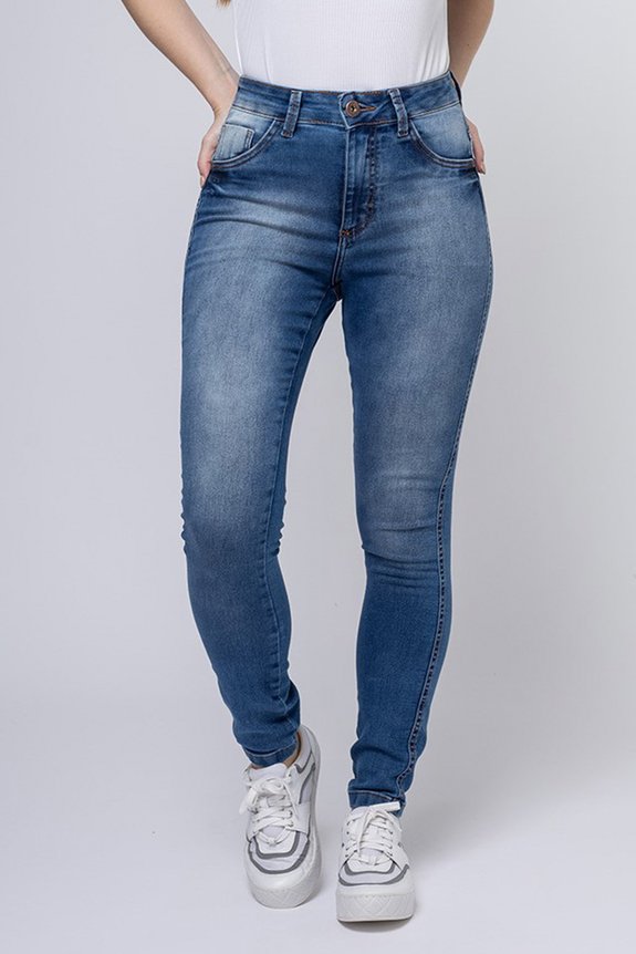 Calça Jeans Feminina Cigarrete Mariá New Denim Calça Jeans Feminina Cigarrete Mariá New Denim