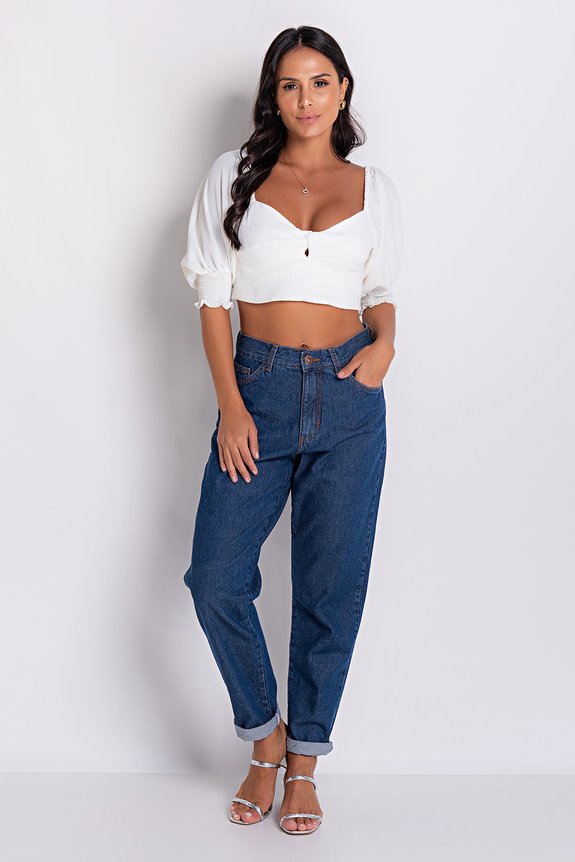 Calça Jeans Feminina Mom Marfisa New Denim Calça Jeans Feminina Mom Marfisa New Denim