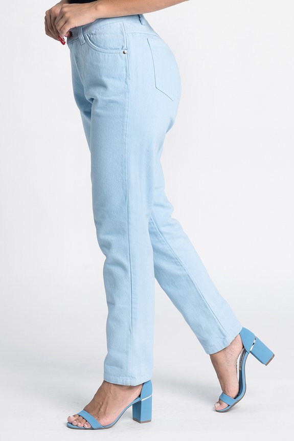 Calça Mom Wan Blue Calça Mom Wan Blue