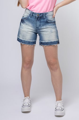 Short Kopen Denim Jeans Feminino Estonado Destroyed