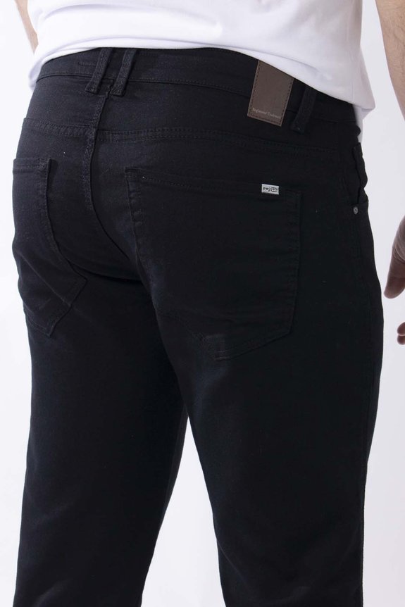 Calça Jeans Masculina Skinny Malha Preta Calça Jeans Masculina Skinny Malha Preta