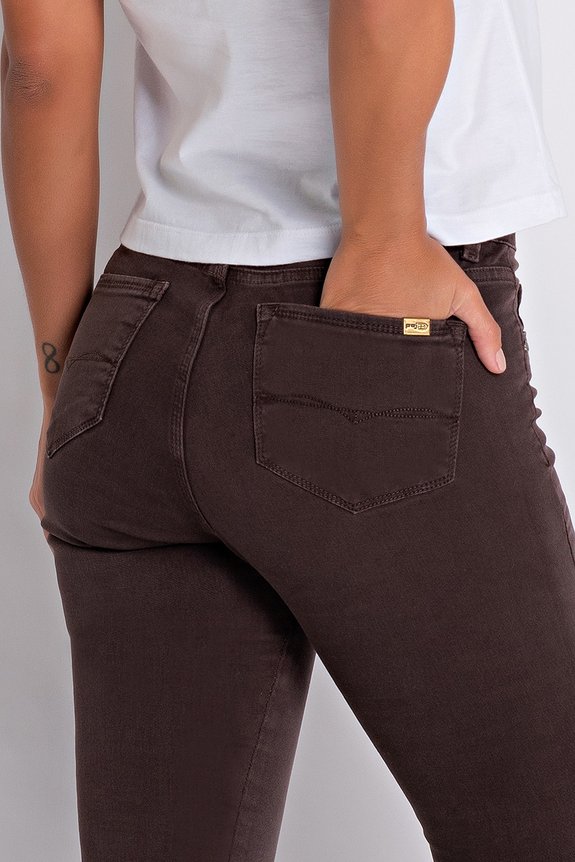 Calça Jeans Feminina Skinny Stretch Branca Calça Jeans Feminina Skinny Stretch Branca